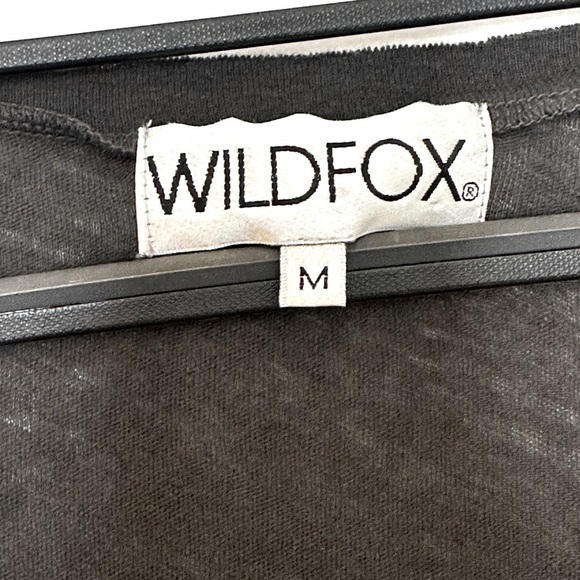 Wildfox Island Addict scoop neck oversized tee size Medium - Picture 5 of 9